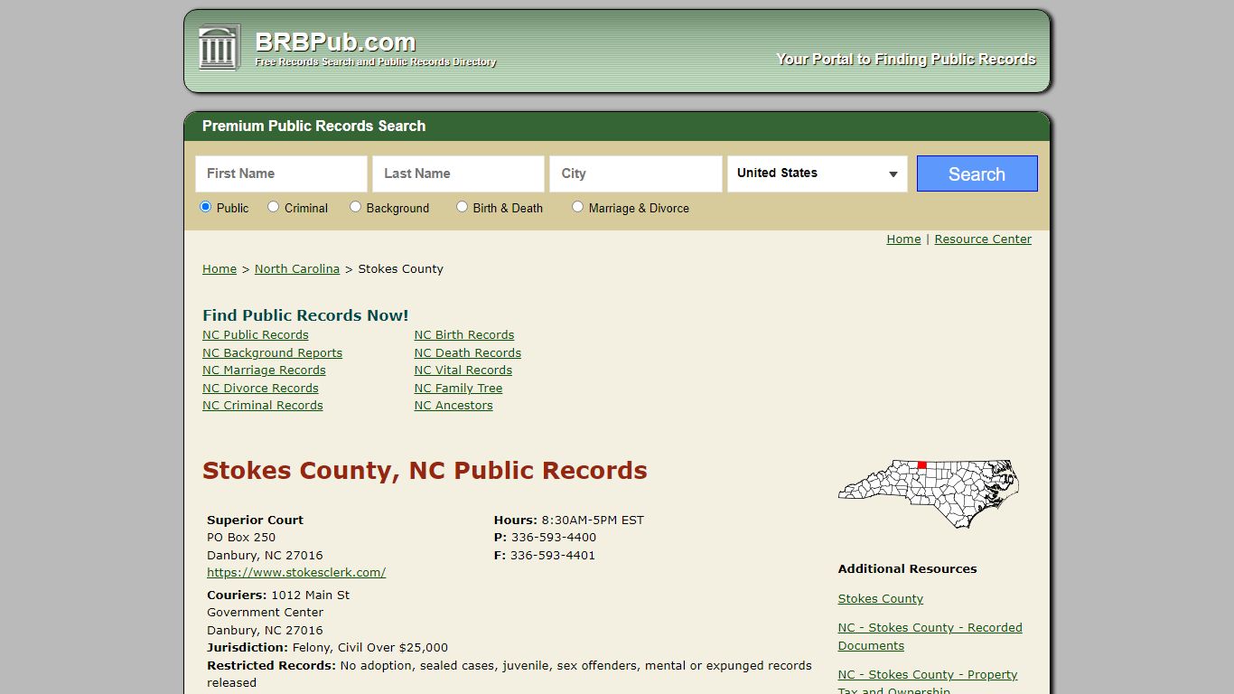 Stokes County Public Records | Search North Carolina ...